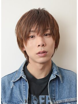 ポイントファイブバイソレイユ 小松店.5 by SOLEIL) メンズ山P風平成ヘア