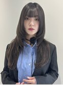 ハッシュカット/ザクザクレイヤー/韓国ヘア/ロングレイヤー