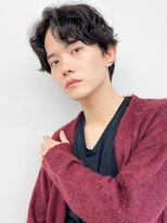 ヘアー アイス カンナ(HAIR ICI Canna)&nbsp;30代40代メンズセンターパート清潔感ビジネス好感度モテ髪