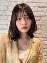 ガーデントウキョウ(GARDEN Tokyo) ミディアム/レイヤー/前髪あり/顔周りカット/髪質改善