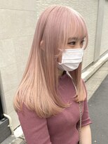 サンクマーケット 渋谷(cinq MARKET)&nbsp;渋谷ミルクティーベージュハイトーンカラーヘーゼルベージュ30代