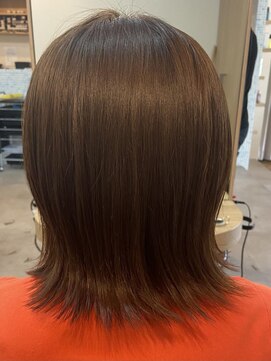 ロゴス 湖北本店(LOGOS) ミディアムヘア/暗めカラー/グランマッシュ/天王台