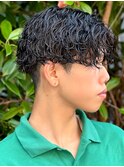 波巻きスパイラル/シャドウパーマ/サーフカール/men's/メンズ