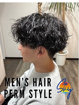 スカイ(SKY) ツイスパ/波巻き/眉毛/バーバー/ニュアンスパーマ/ブリーチ