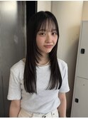 シースルーマッシュウルフカットアンブレラカラーショートボブ