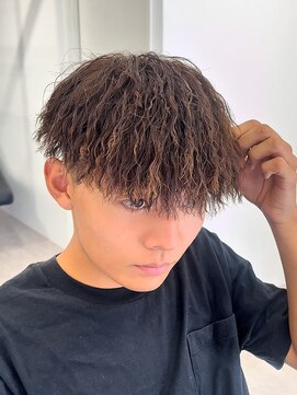 ルースト 京都駅前店(ROOST) カット+イナズマツイストMEN’S HAIR/刈り上げマッシュ