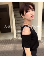 グランジュテ(grandjute) カット ハイライト 白髪ぼかし 小顔パーマ トリートメント