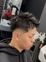 フランクスバーバーリベラルド 横浜(FRANK'S BARBER LIBERALD) メンズメンズカットブリーチR