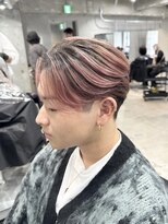 アトラクト バイ ラック 津田沼(Attract by LUCK)&nbsp;メンズバレイヤージュ/ピンクパープル/津田沼/ハイライト