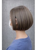 リトマス 二子玉川(litmus)&nbsp;二子玉川/脱白髪染め/ハイライト/髪質改善/ボブ/50代/60代