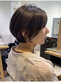 骨格矯正ショートボブ
