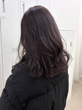 アニー 松戸(ANNI) 着物ヘア/大人ガーリー/ダークアッシュ/似合わせカット/松戸駅