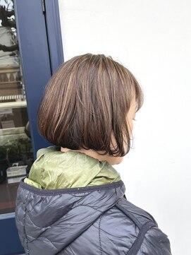 ヘアー アトリエ イチ(hair atelier iti) 白髪ぼかし細いハイライト