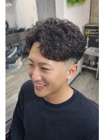 デルフィーノ ヘアーパフォーム(delfino hair perform)&nbsp;メンズシャドーパーマニュアンススパイラル