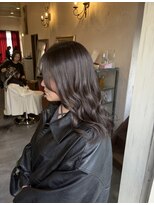 棗&nbsp;ブリーチ無し艶カラー