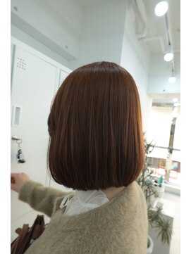 ディジョン 自由ヶ丘(Dijon) 韓国顔まわりレイヤーカットグレージュオリーブベージュブラウン