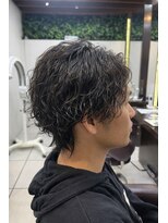 クオリス 上福岡店(QUALIS)&nbsp;春の濡れ感ラフサーフカールウルフパーマ