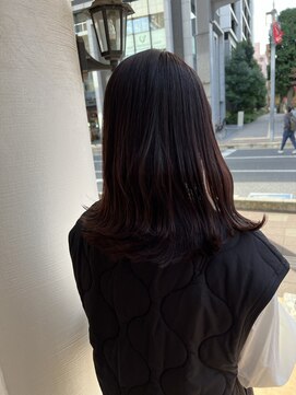 ルッソリベラ 池袋(Lusso libera) ダークブラウン/ミディアムレイヤー/30代/40代/50代