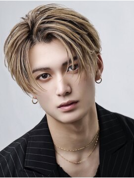 アストラ(ASTRA) MEN’S HAIR/波巻きツイストスパイラル/リバースセンターパート