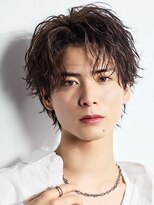 リップスヘアー 渋谷 annex(LIPPS hair)&nbsp;縦落ちシャドウパーマセンターパート