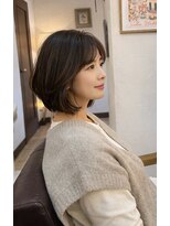 五感 鷹匠&nbsp;首元すっきり くびれ大人ボブ 40代
