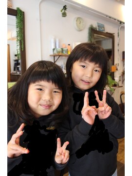 ヘアー ド ブラン(Hair de Brun) ☆キッズカット☆可愛いシスター☆