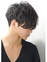 ルエ(rue) デジタルパーマ流行 モテ髪 刈り上げ  マッシュニュアンスパーマ