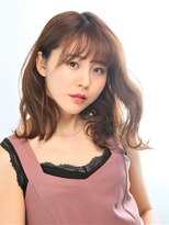 ウェーヴ 浜松小豆餅店(wave)&nbsp;〈wave小豆餅店〉透明感デザインカラーフェザーバング前髪