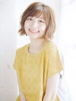 ナル 白山神社参道通り店(nalu)&nbsp;外ハネバルーンボブスタイル