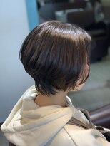 ケーズヘアー 緑が丘店(k's hair)&nbsp;黒髪ふんわりショート