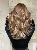 ガルボ ヘアー(garbo hair) #ガルボヘアー #バレイヤージュ #ハイライト #外国人風