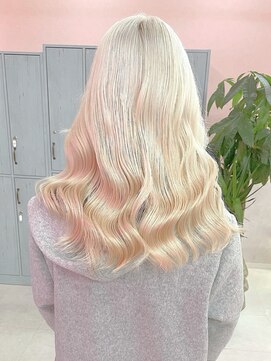 ミーナ バイ ワンズ 町田(mina by one's kyougoku) ホワイトブロンドケアブリーチ2回26400円から メルティカラー