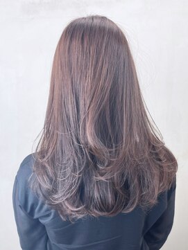 アイティー バイ アルバム 中野店(IT by ALBUM) レイヤーロング_外ハネボブセクションカラー_ba391011