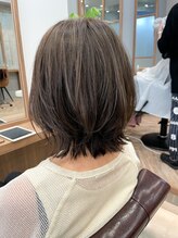 ピークス(PEAKS)&nbsp;大人可愛いくびれボブレイヤーボブウルフハイライトボブ恵比寿