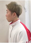 マッシュツーブロックメンズパーママッシュウルフメンズカット