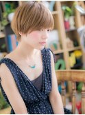 ハイライトカラー小顔マッシュショートウルフc5大宮20代30代40代