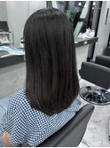 斜めバング/グレージュカラー/デザインカラー/眉毛/銀座/東銀座