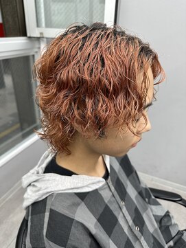 オムデュー(HOMME DEUX) 【AOI】縦落ちパーマ