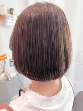 タイズ(ties) 透明感♪髪質改善カラー内巻きボブ小顔艶感アッシュブラウン
