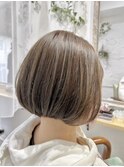 30代40代50代髪質改善カラーナチュラルボブ透明感小顔白髪染め