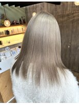 スカイ(SKY)&nbsp;ミルクティーベージュ/福井髪質改善カラー/ダブルカラー