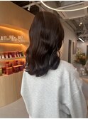 【sida 池村】20代30代ナチュラルピンクブラウンミディアム
