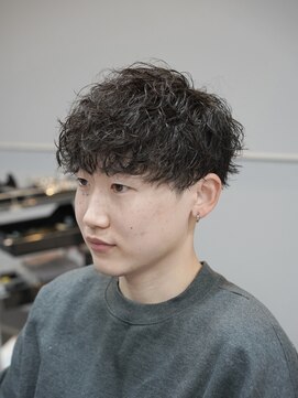 アビールブレ 新潟万代(ABEY LEVRAI) 新潟ツイストスパイラル　新潟メンズパーマ　マッシュパーマ