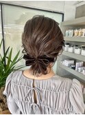 ミディアムスタイルでアップスタイル☆