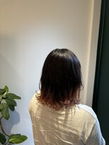 キー(KEY)&nbsp;毛先カラー