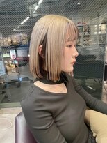 フェイス 石川町 (FACE)&nbsp;アンブレラカラー×インナーカラー×ベージュ×20代10代
