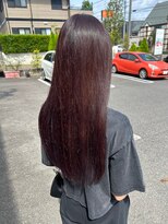 ヘアーアンドエステ ハラダ 滝ノ水店(Hair&Esthe Harada)&nbsp;髪質改善カラー/ココアブラウン