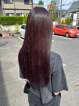 ヘアーアンドエステ ハラダ 滝ノ水店(Hair&Esthe Harada) 髪質改善カラー/ココアブラウン