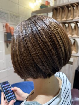 チアー ヘアリラクゼーション(cheer HAIRRELAXATION) クセ緩和ストレート＋ショート