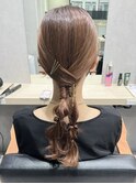 ツインアレンジ/お呼ばれヘア